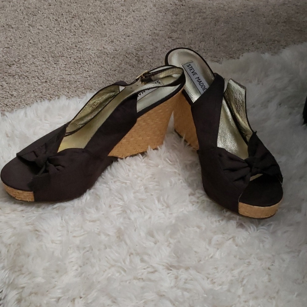 Steve madden wedge heels